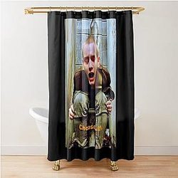 Trainspotting Shower Curtain