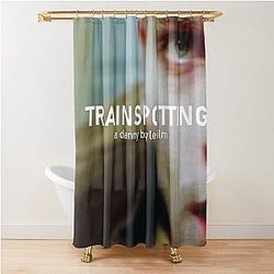 TRAINSPOTTING POSTER Shower Curtain