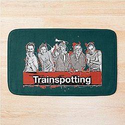 Trainspotting Bath Mat