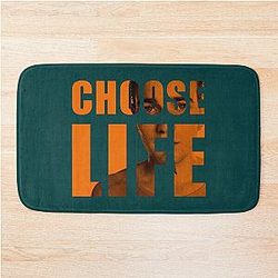 Best Life Choose Trainspotting Bath Mat