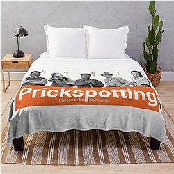 Prickspotting Still Game take on Trainspotting Throw Blanket