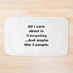 Trainspotting Gift Bath Mat