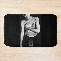 Trainspotting bath mat