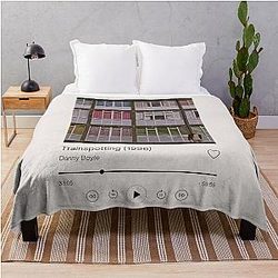 Trainspotting Movie Poster Throw Blanket