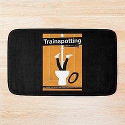 Trainspotting film poster Bath Mat