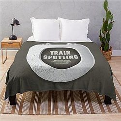 Trainspotting Alternative Movie Poster Throw Blanket