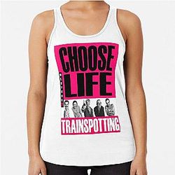 Train sporting - Choose Life Racerback Tank Top
