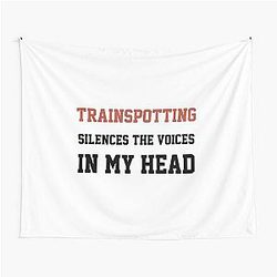 Trainspotting Silences the Voices in My Head Tapestry