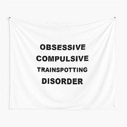 Trainspotting Gift Tapestry