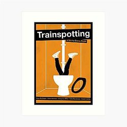 Trainspotting film artwork Poster