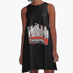 Trainspotting A Line Dress