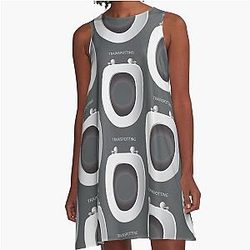 Trainspotting A-Line Dress