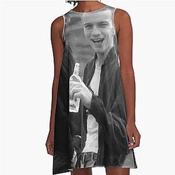 Trainspotting A-Line Dress