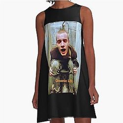 Trainspotting A-Line Dress