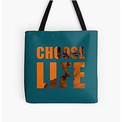 Best Selling Choose Life Trainspotting All Over Print Tote Bag
