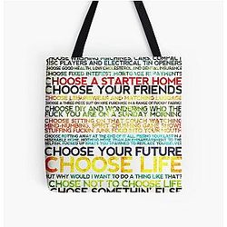 Choose Trainspotting Tote Bag