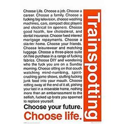 27 x 40 Trainspotting Poster
