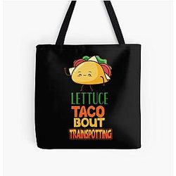 Lettuce Turn You On All Over Print Tote Bag