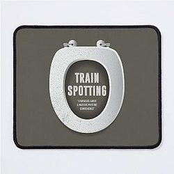 Trainspotting Alternative Movie Poster Mouse Pad