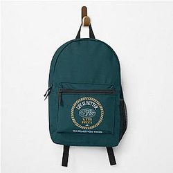 Life is Better with Pizza and Trainspotting Backpack