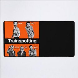 Trainspotting Desk Mat