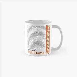 Prickspotting Still Game takes on Trainspotting Classic Mug