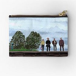 Trainspotting Train Scene by Burro Zipper Pouch