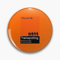 Train spotting movie poster print