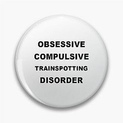 Trainspotting Gift Pin