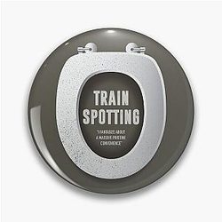 Trainspotting Alternative Movie Poster Pin