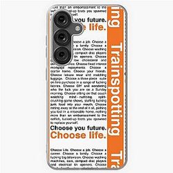 Trainspotting Choose Life Samsung Galaxy Case