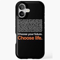 Trainspotting 2 Choose Life iPhone Case