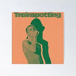 Trainspotting Halftone Poster
