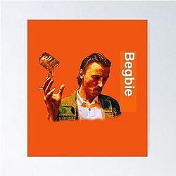 Begbie throws a glass of beer - Scene from Trainspotting T-Shirt Poster