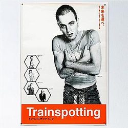 Trainspotting Japanese poster