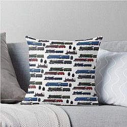 Trainspotting Throw Pillow