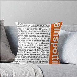 T2 Trainspotting Throw Pillow