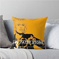 Trainspotting Patsy Stone Throw Pillow