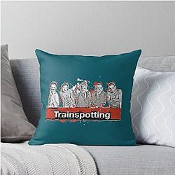 Trainspotting Throw Pillow