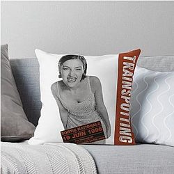 Kelly McDonald Trainspotting Throw Pillow
