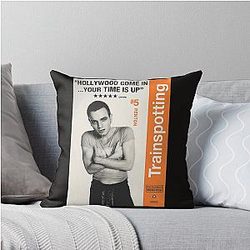 Trainspotting Movie Mark Renton Throw Pillow