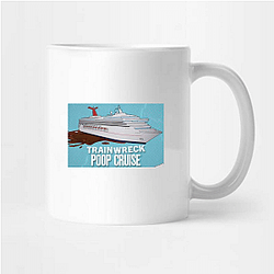 Trainwreck Poop Cruise Limited Collection Trainwreck Poop Cruise Mugs