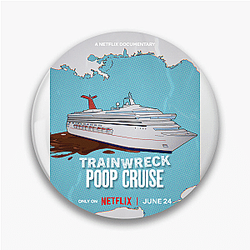 Trainwreck Poop Cruise Merch Collection Trainwreck Poop Cruise Pins