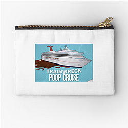 Trainwreck Poop Cruise Limited Collection Trainwreck Poop Cruise Zipper Pouches
