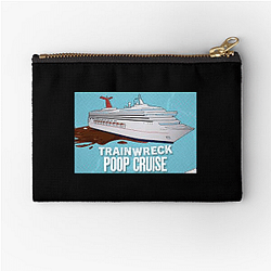 Trainwreck Poop Cruise Limited Collection Trainwreck Poop Cruise Zipper Pouches