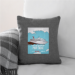 Trainwreck Poop Cruise Merch Collection Trainwreck Poop Cruise Pillows Cover
