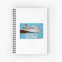 Trainwreck Poop Cruise Limited Collection Trainwreck Poop Cruise Notebook
