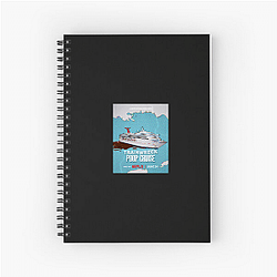 Trainwreck Poop Cruise Merch Collection Trainwreck Poop Cruise Notebook