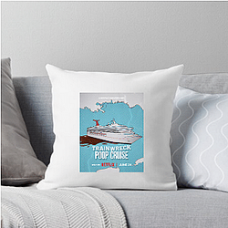 Trainwreck Poop Cruise Merch Collection Trainwreck Poop Cruise Pillows Cover