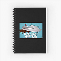 Trainwreck Poop Cruise Limited Collection Trainwreck Poop Cruise Notebook